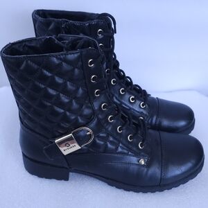 Guess black bootie